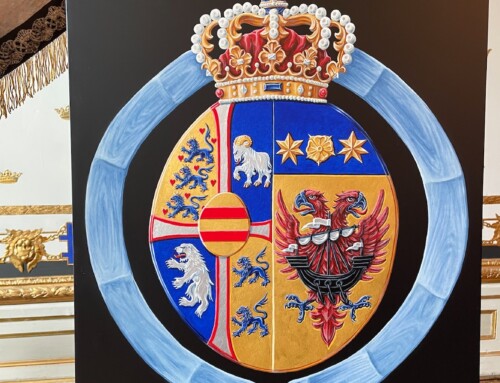 Ett Kungligt vapen med Riksgemenskap